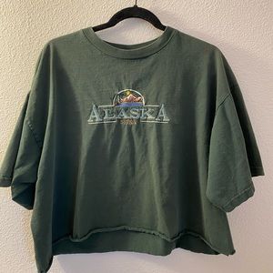 alaska sitka green men’s tee